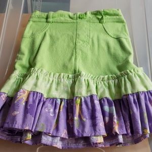 Handmade by me, new ruffled, tinkerbell skirt